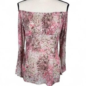 Y2K off the shoulder fairy top